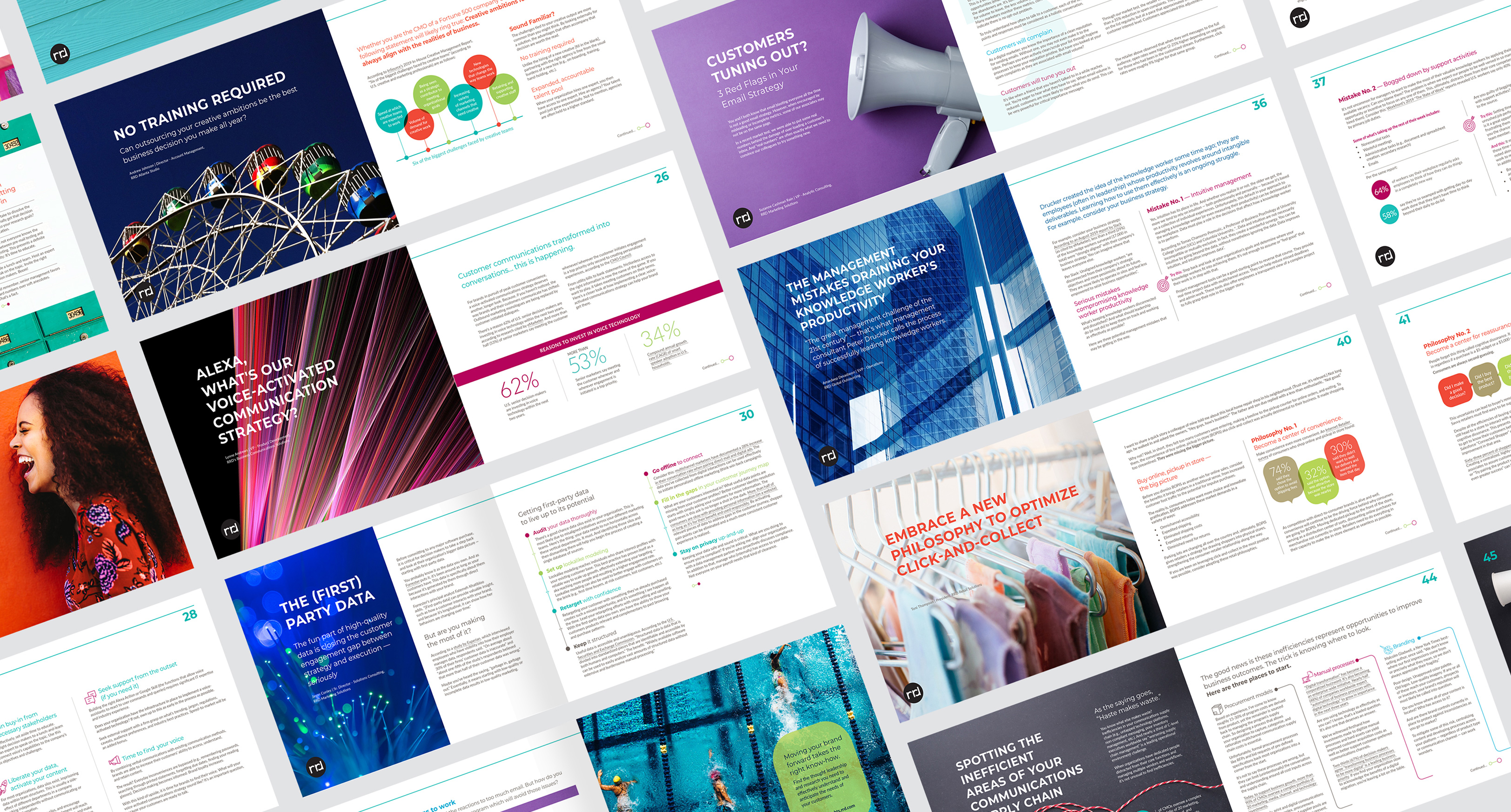 FWD (Forward) Magazine Layout