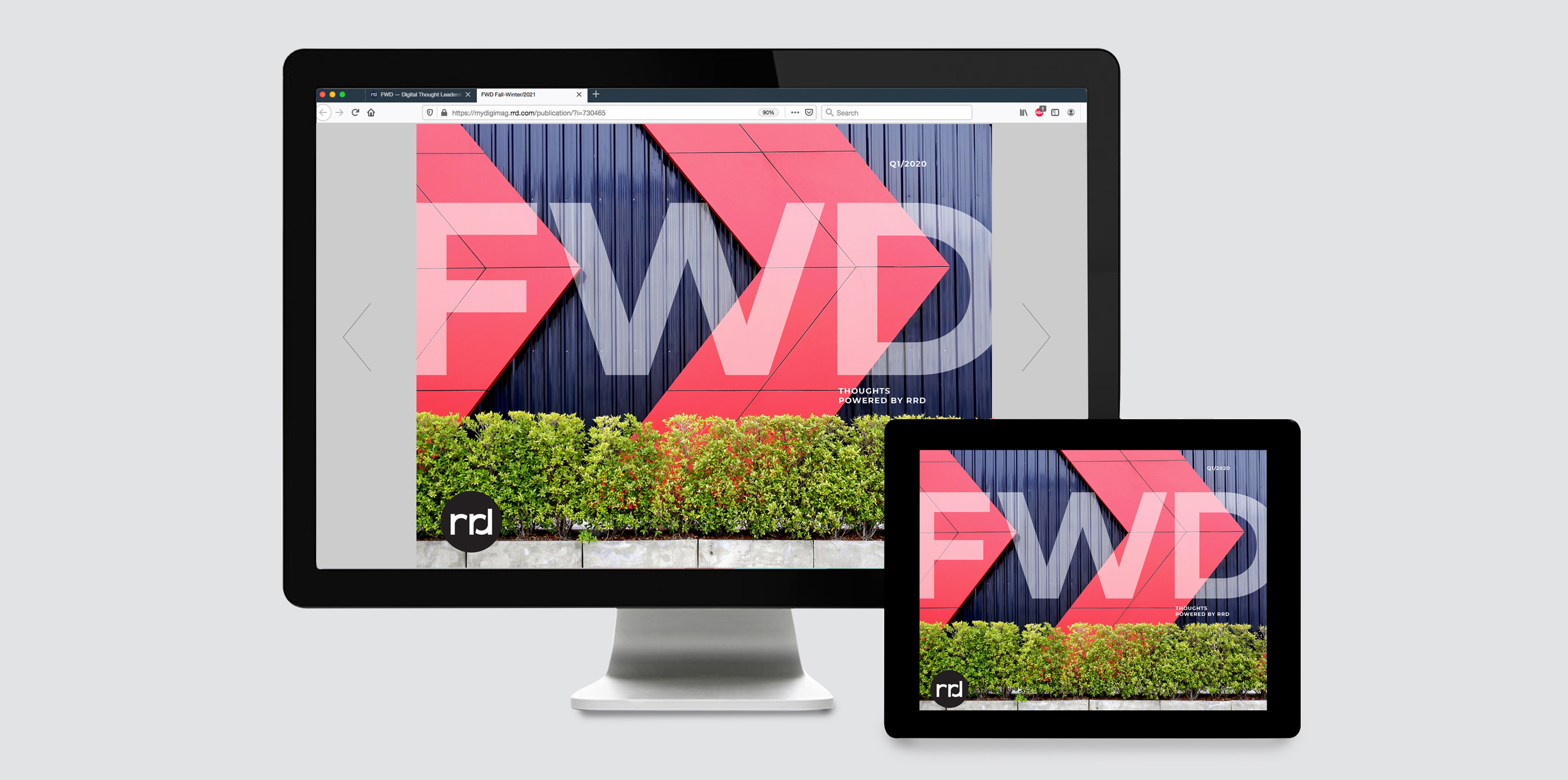 FWD (Forward) Magazine Cover