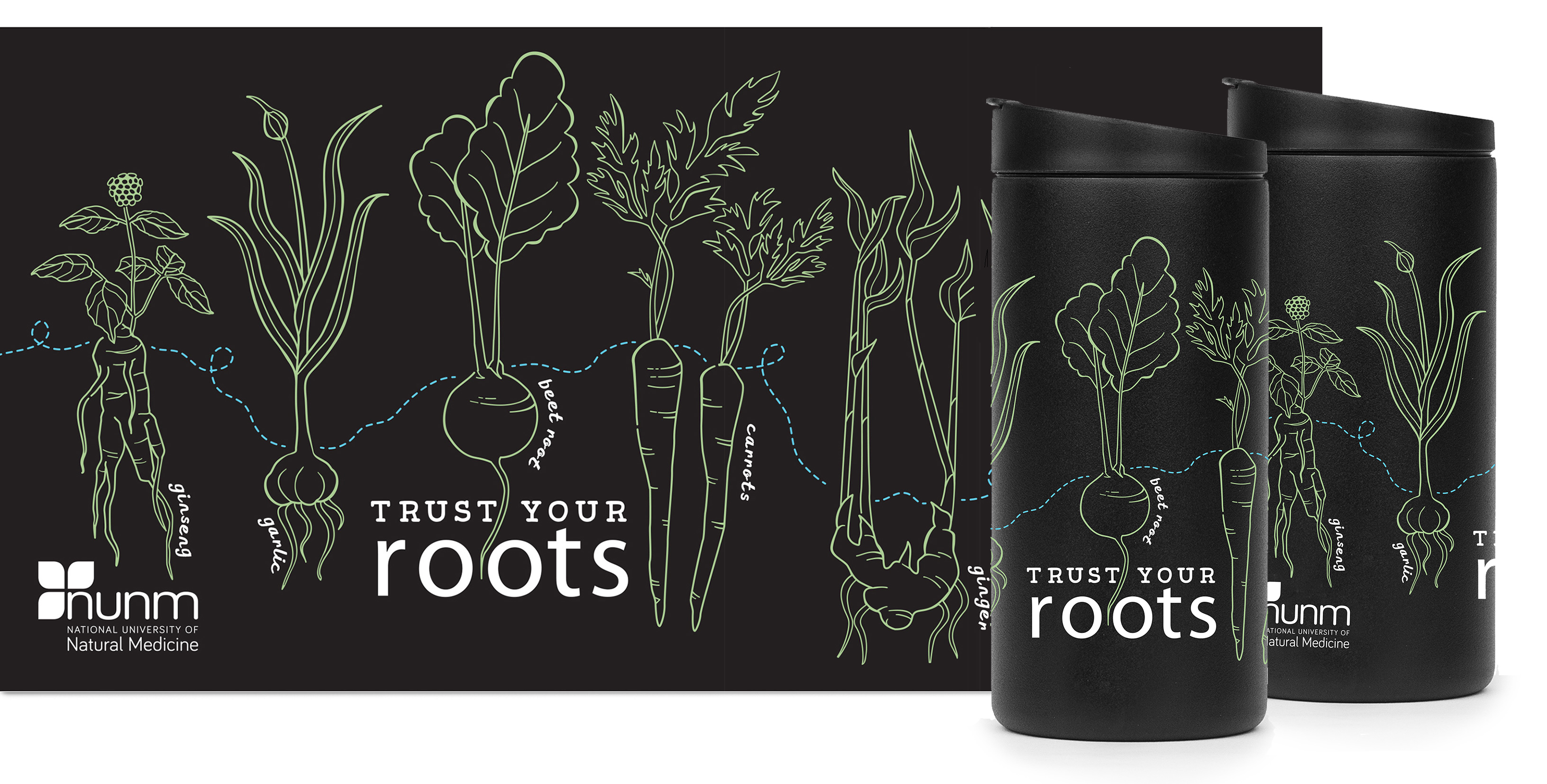 NUNM mugs store merch