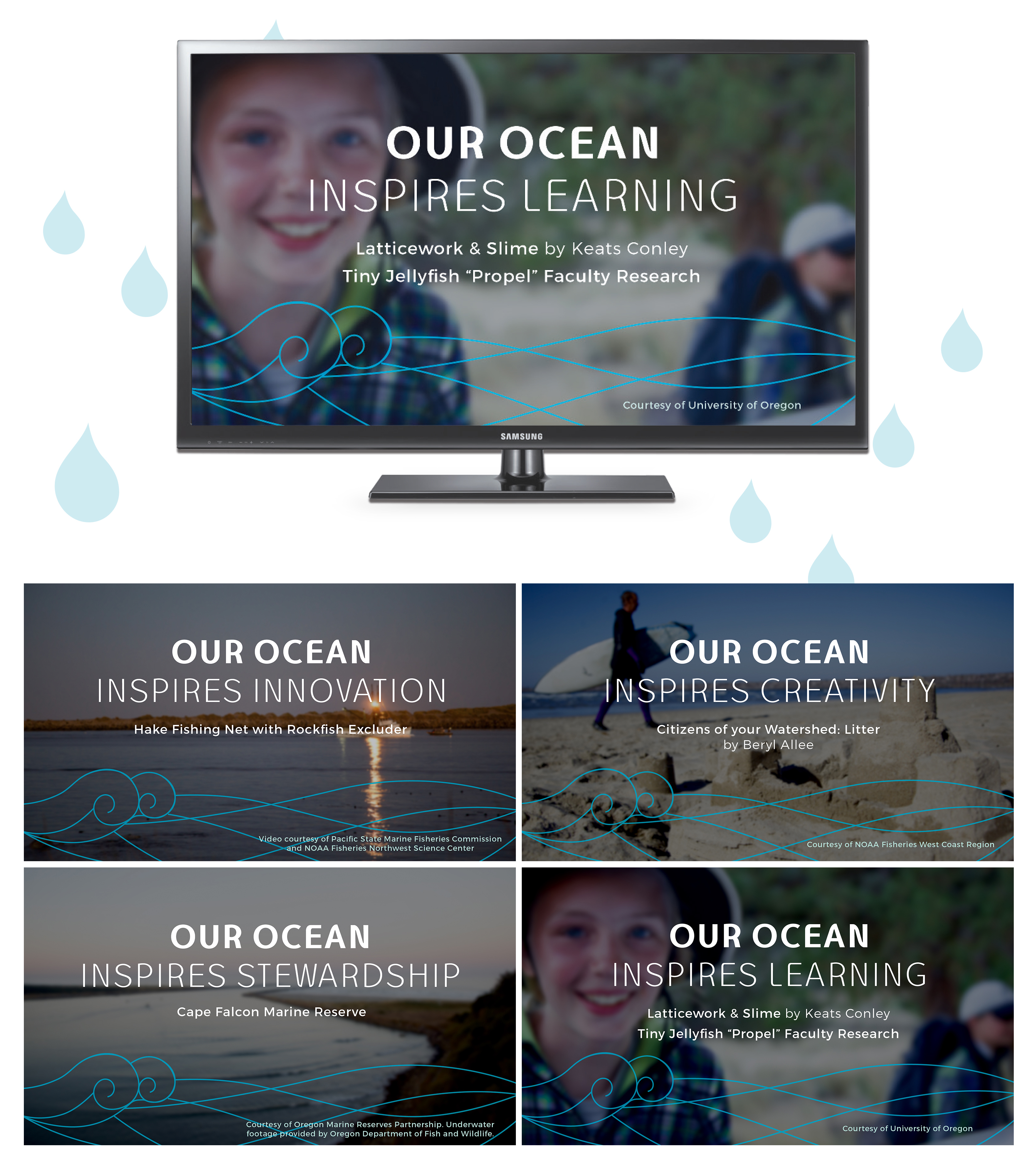 Oceans Video Screens