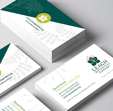 Leach Botanical Garden Rebrand