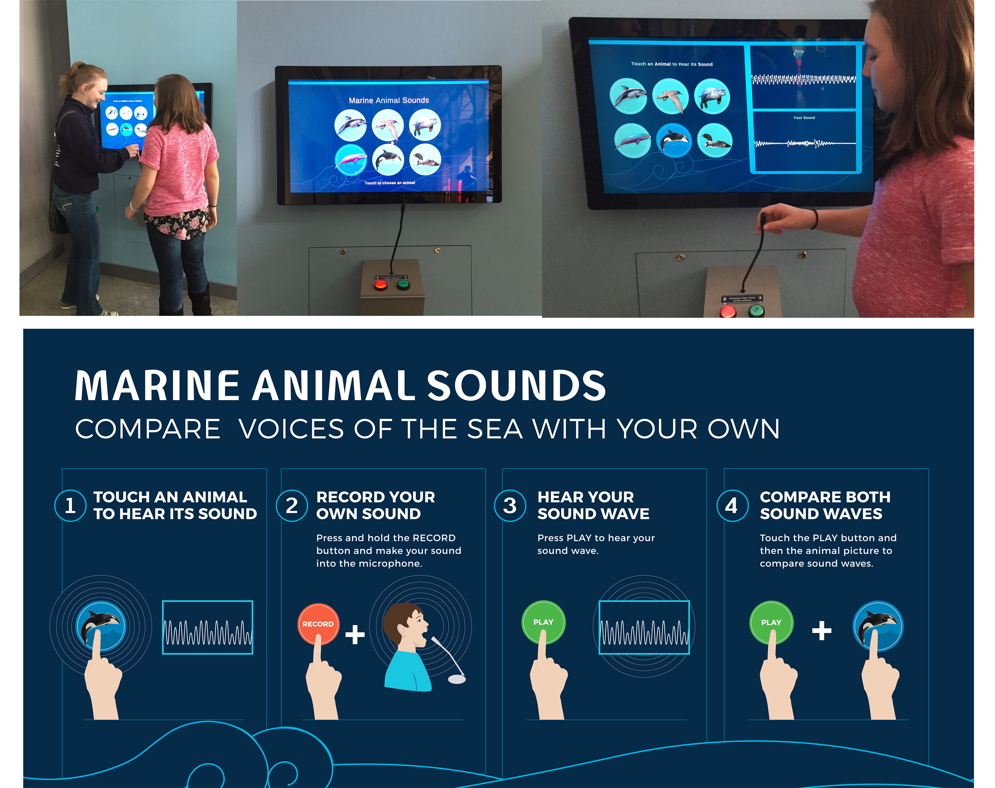 Oceans Kiosk Touchscreen Interactive